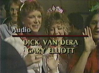 Gary Elliott and Dick Van Dera credit on New Year's Eve 1983 'Night Shift'