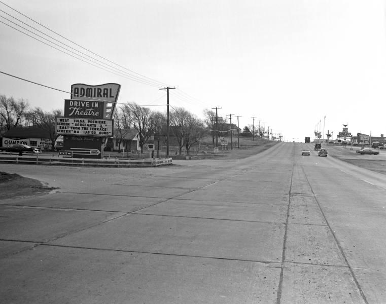 Looking east on Admiral Place