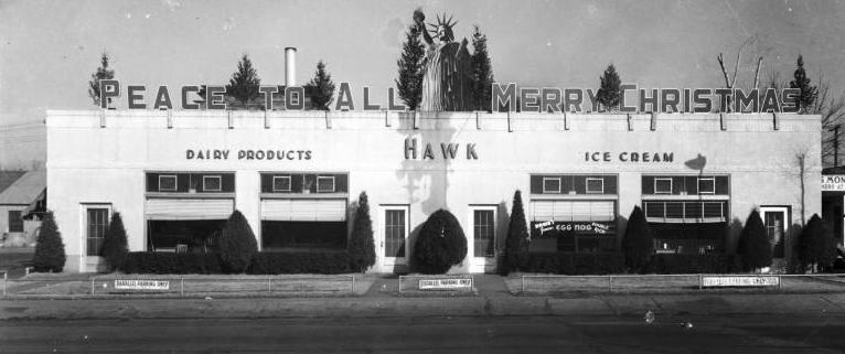 Hawk Dairies. Courtesy of the Beryl Ford Collection/Rotary Club of Tulsa