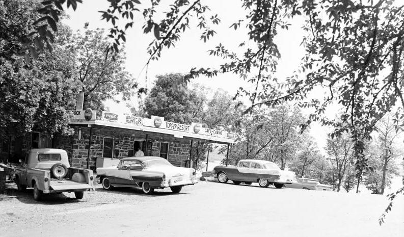 Frequent destination for our family: Topper's at Ft. Gibson lake (on the left side of the bridge if Taylor Ferry is on your right)