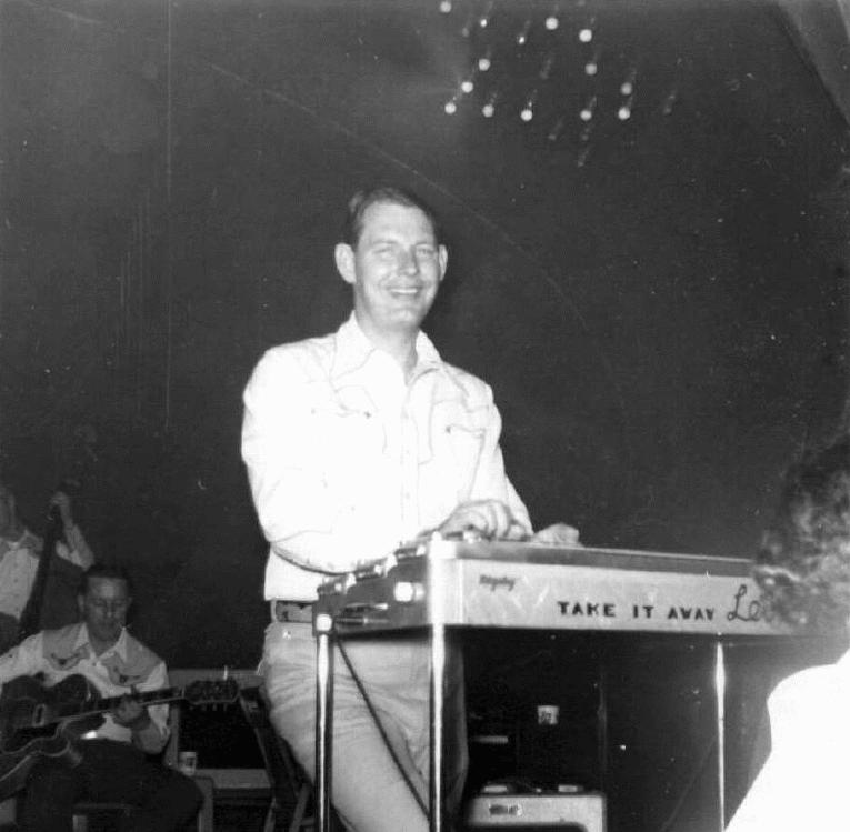 Leon McAuliffe at the Cimarron Ballroom (photo by Jim Ransom)