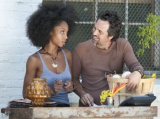 Yaya DaCosta and Mark Ruffalo