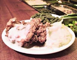 Chicken-fried steak at Nelson's. Photo by Michael Wyke