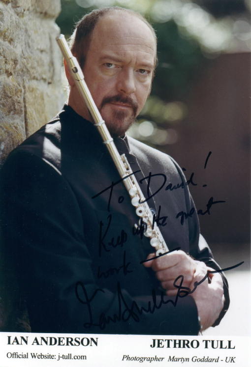 Ian Anderson of Jethro Tull