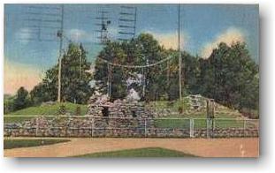 Monkey Island at the Tulsa Zoo in the 30s
