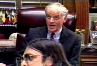 Former Oklahoma governor Frank Keating