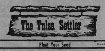 The Tulsa Settler, December 13-27, 1973 issue