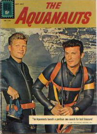 The Aquanauts, starring Jeremy Slate as Larry Lahr, Keith Larsen as Drake Andrews and Ron Ely as Mike Madison