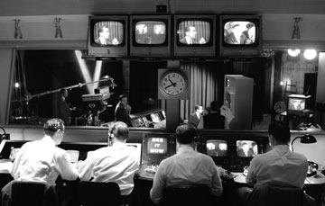 CBS News control room