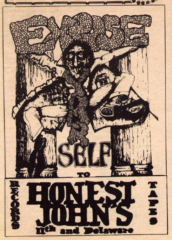 Expose Your Self (to Honest John's). Ad circa 1972