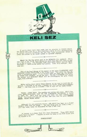 KELi 1964 music survey