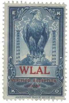 WLAL EKKO stamp