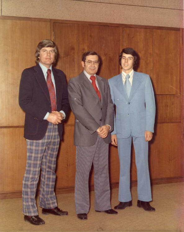 Jerry Webber, Jack Morris and Frank Lilly