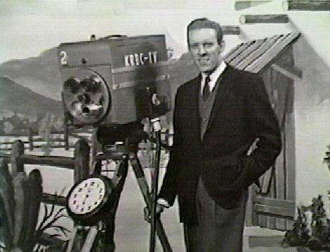 Lee Woodward in 1956 at KRBC