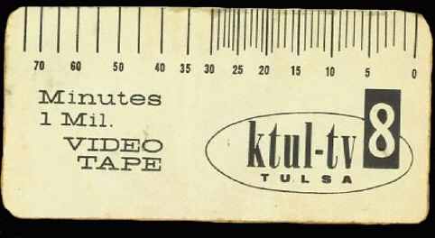82 minute KTUL tape tab, courtesy of Mike Bruchas