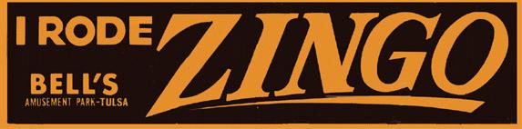 Zingo sticker, courtesy of Billy G. Spradlin