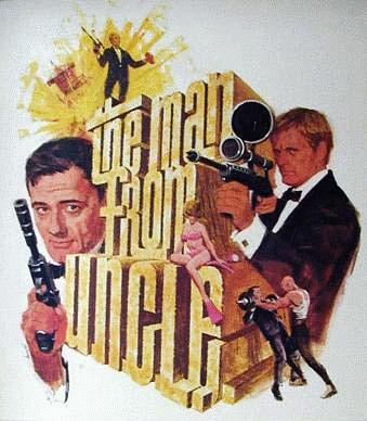 1966 NBC UNCLE promo poster