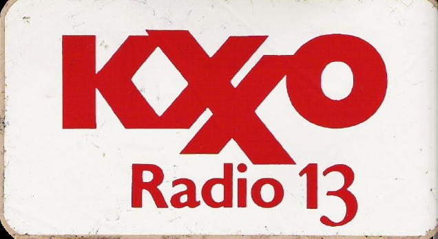 KXXO sticker, courtesy of Dennis Yelton