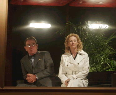 Tommy Lee Jones and Virginia Madsen